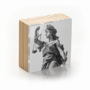 Totem Decorativo 'Peso Justo'