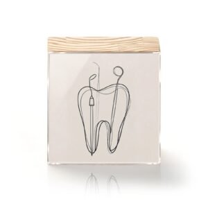 Totem Decorativo 'Linha Fina'