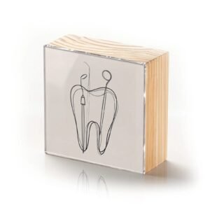 Totem Decorativo 'Linha Fina'