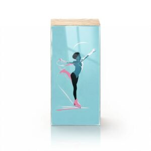Totem Decorativo 'Graciosidade em Movimento'