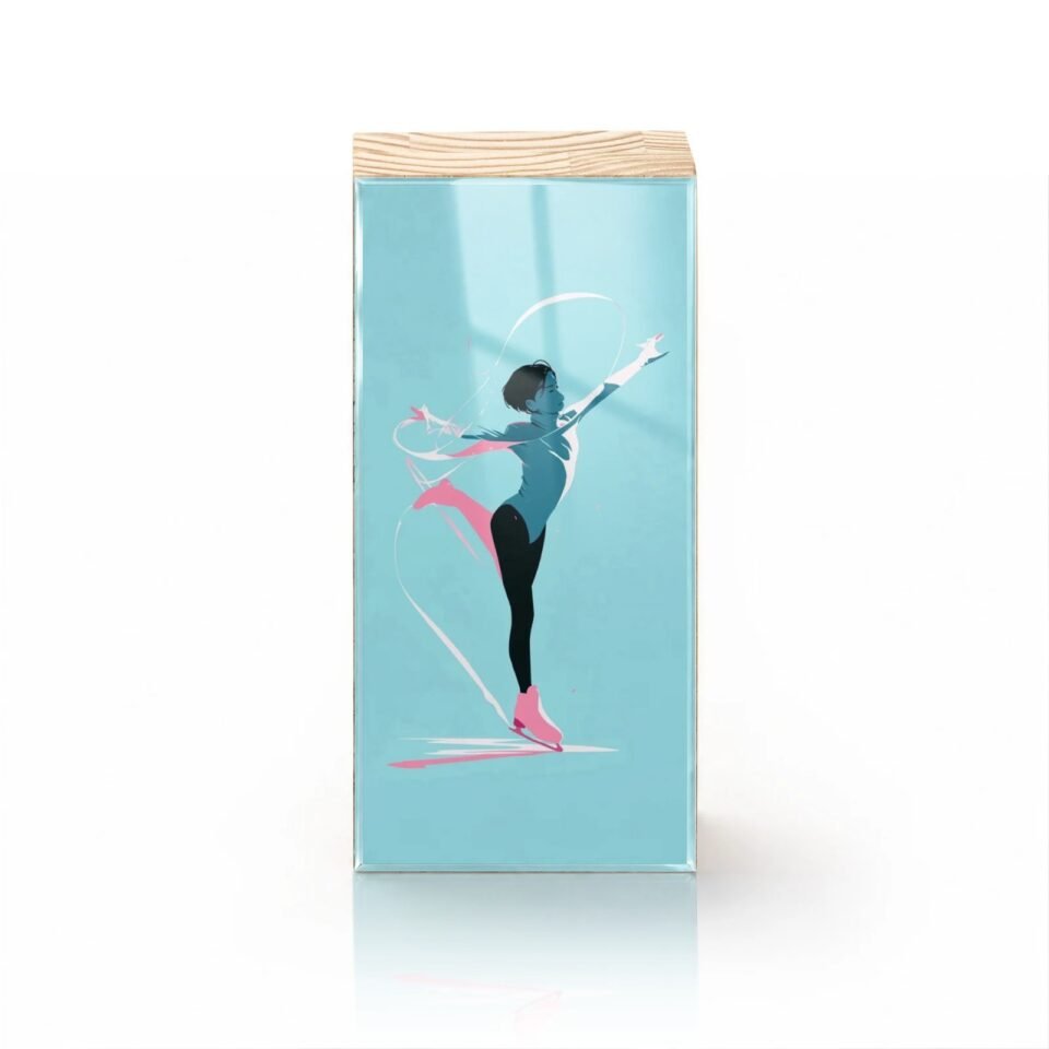 Totem Decorativo 'Graciosidade em Movimento'