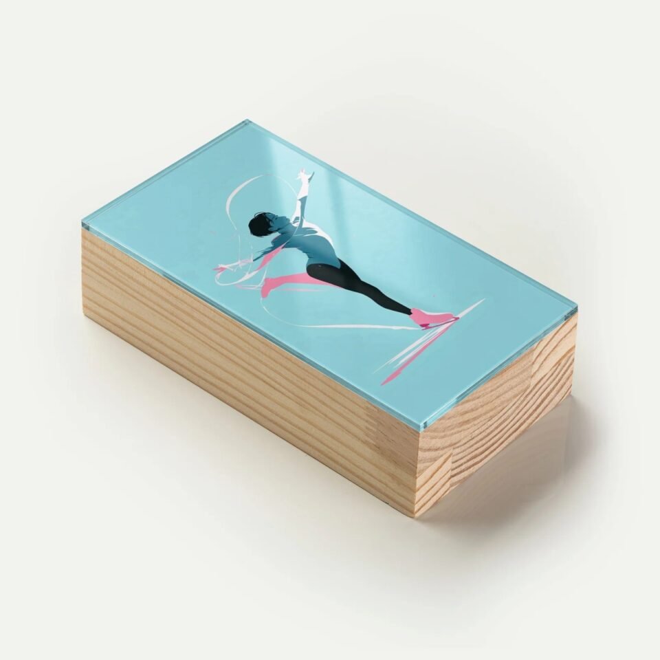 Totem Decorativo 'Graciosidade em Movimento'