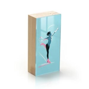 Totem Decorativo 'Graciosidade em Movimento'