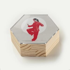 Totem Decorativo 'Movimento Interior'