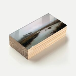 Totem Decorativo 'Horizonte Nebuloso'