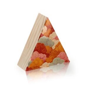 Totem Decorativo 'Céu de Açafrão'