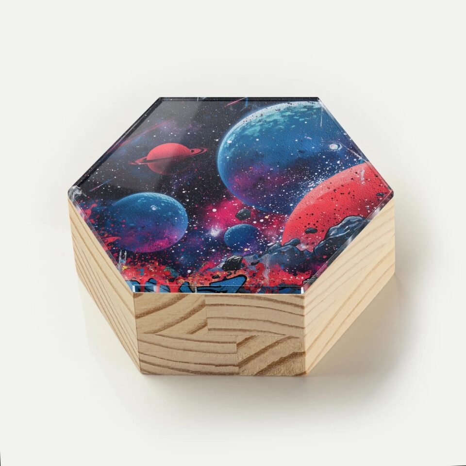 Totem Decorativo 'Universo Expansivo'