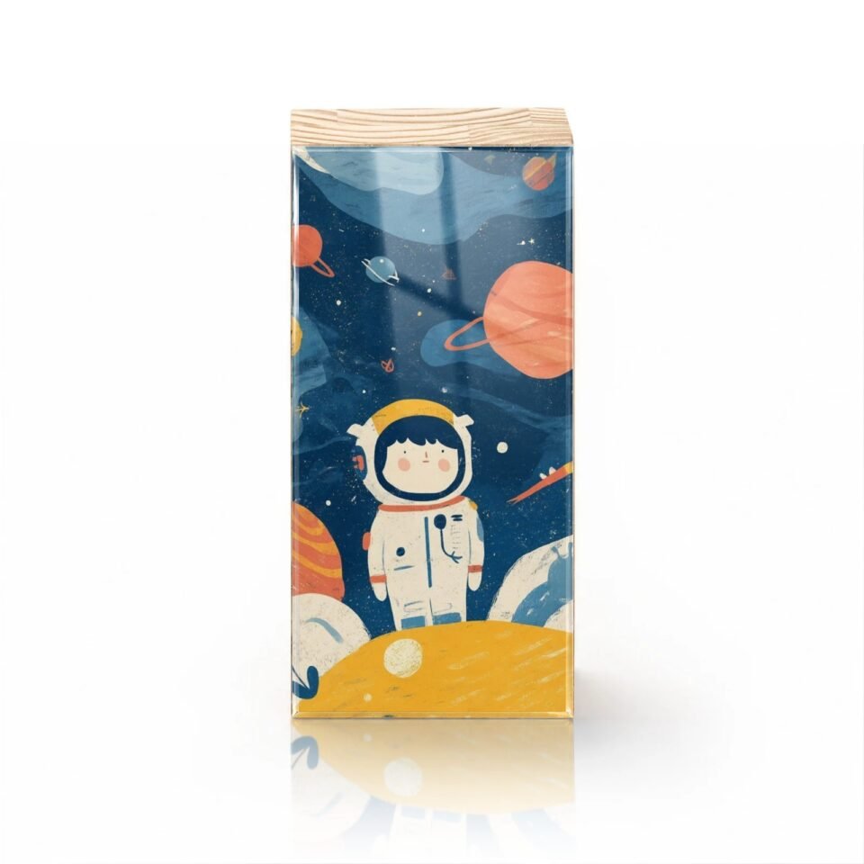 Totem Decorativo 'Pequeno Explorador'