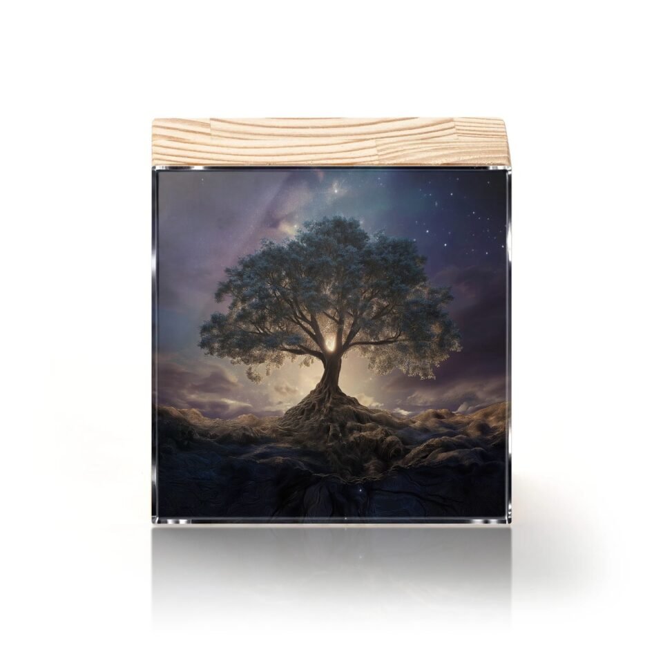 Totem Decorativo 'Raiz das Estrelas'