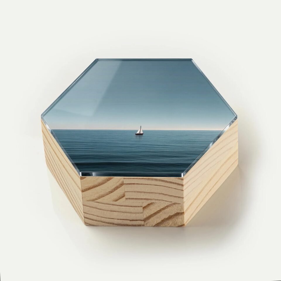 Totem Decorativo 'Horizonte Livre'