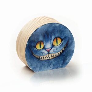 Totem Decorativo 'Gato de Wonderland'