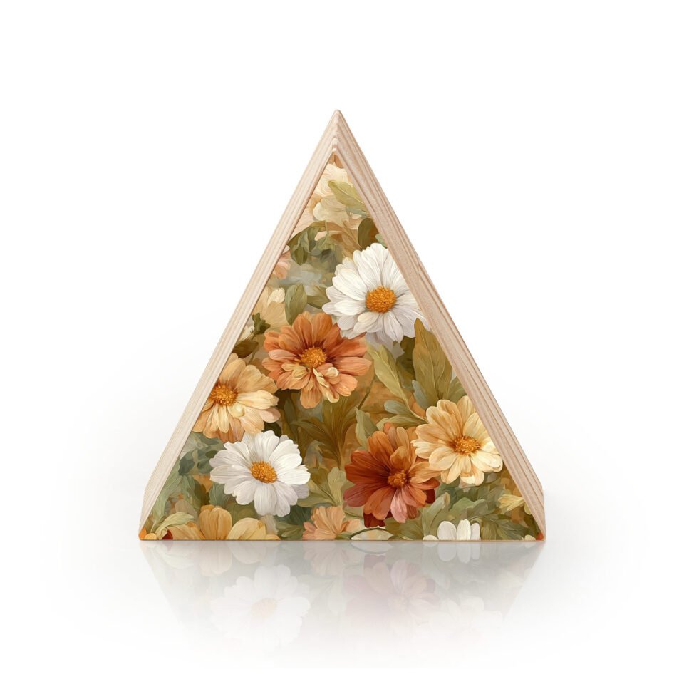 Totem Decorativo "Flores do Outono"