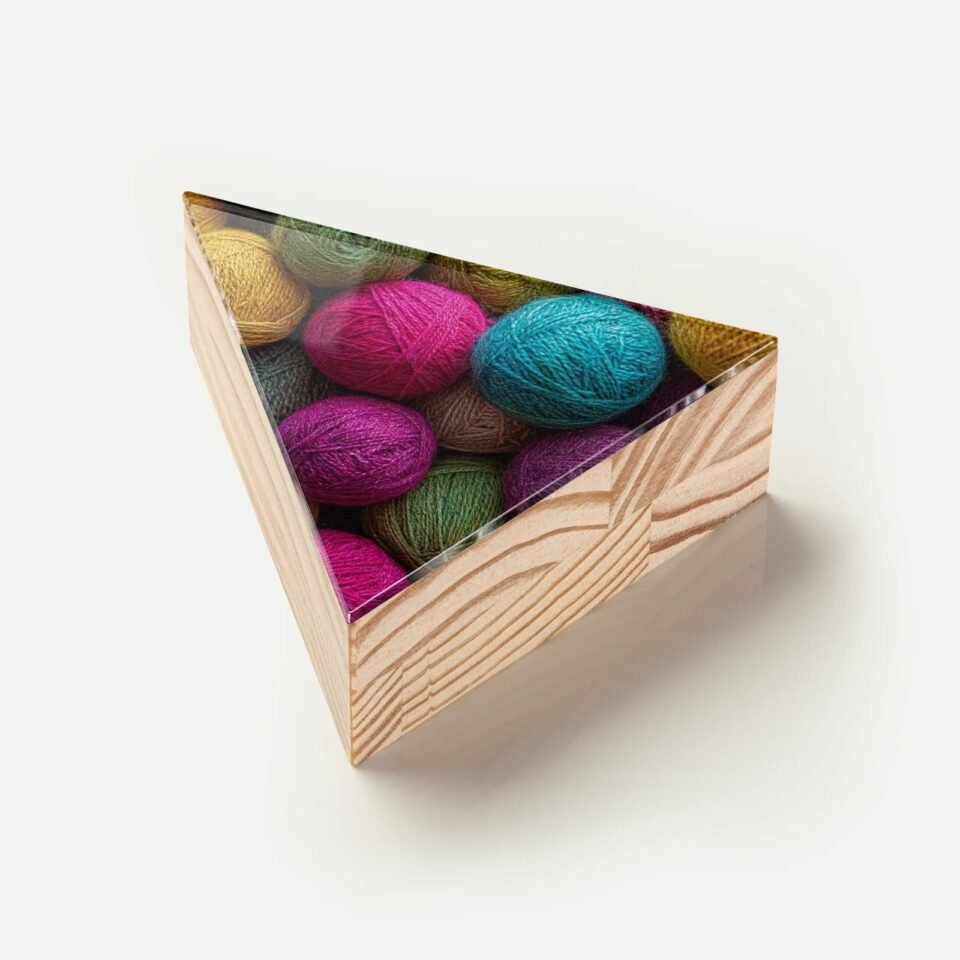 Totem Decorativo 'Trama de Cores'