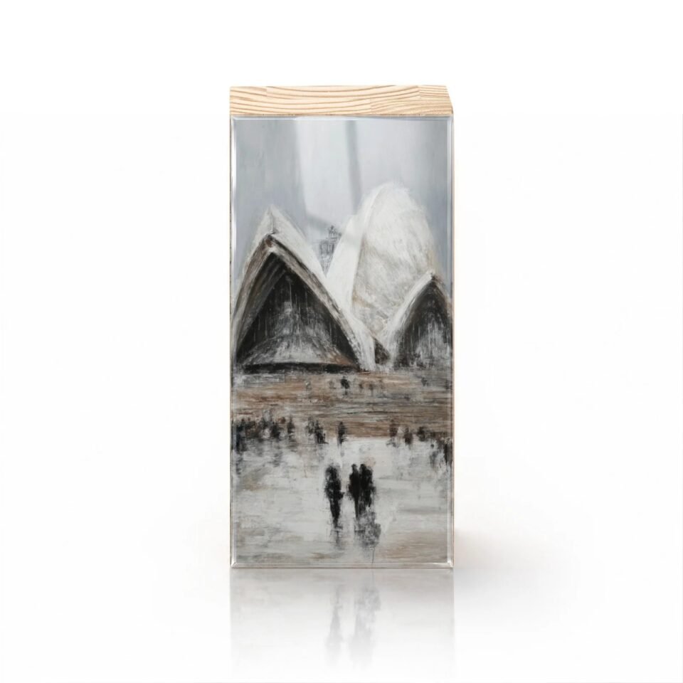 Totem Decorativo 'Ecos de Sydney'