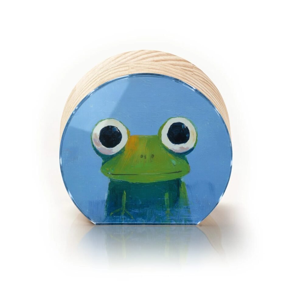 Totem Decorativo 'Olhar Curioso'
