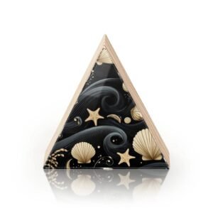 Totem Decorativo 'Oceano Dourado'