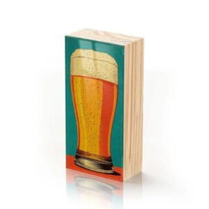 Totem Decorativo 'Brinde Ilustrado'