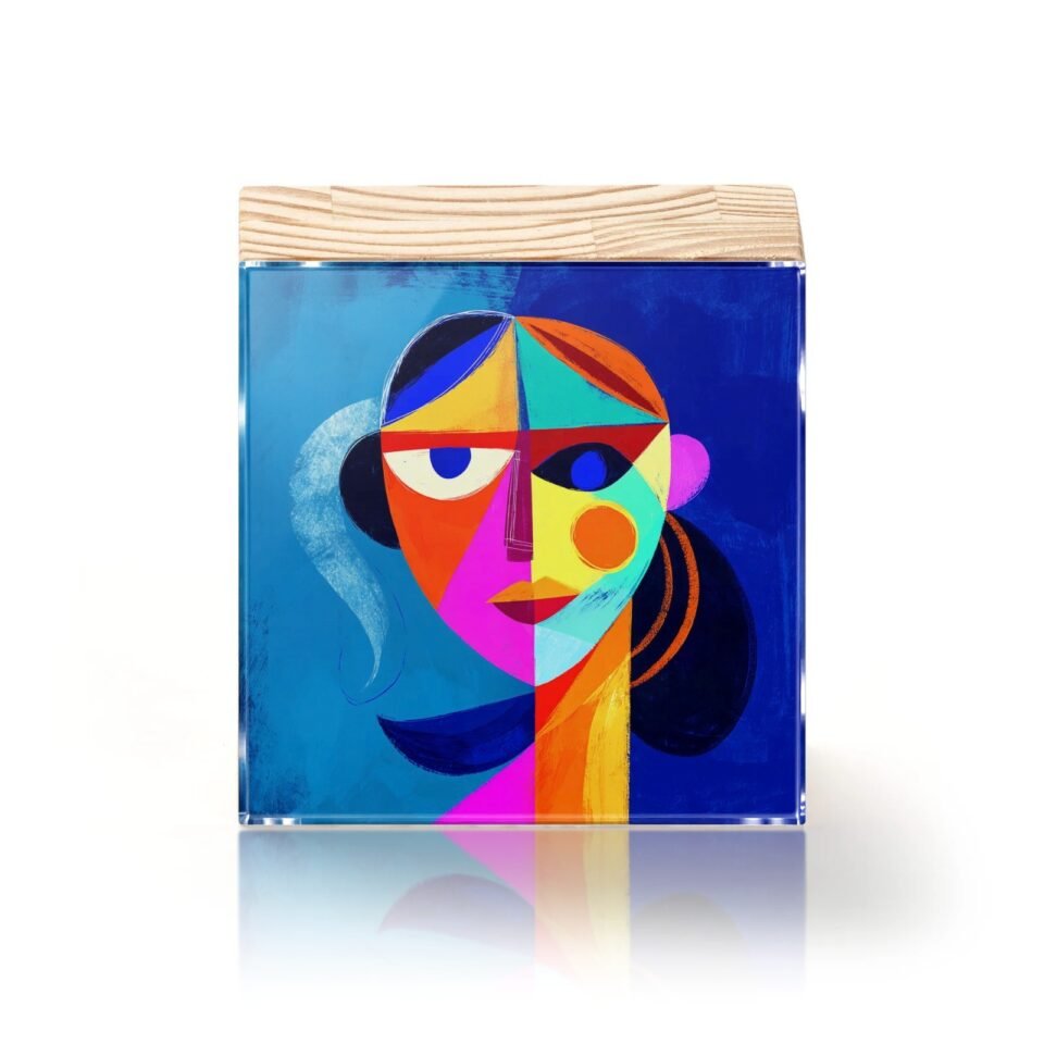 Totem Decorativo 'Fragmentos da Alma'