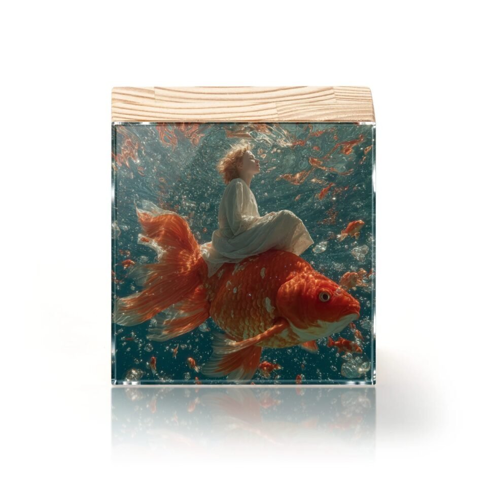 Totem Decorativo 'Sonho Submerso'