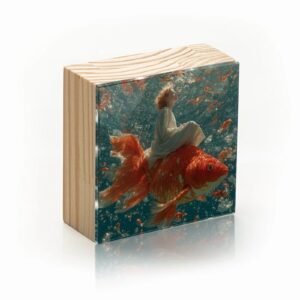 Totem Decorativo 'Sonho Submerso'