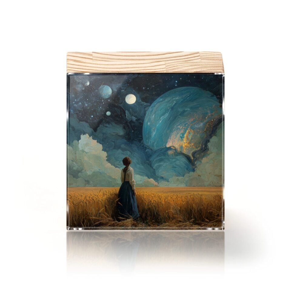 Totem Decorativo 'Céu de Dois Sóis'