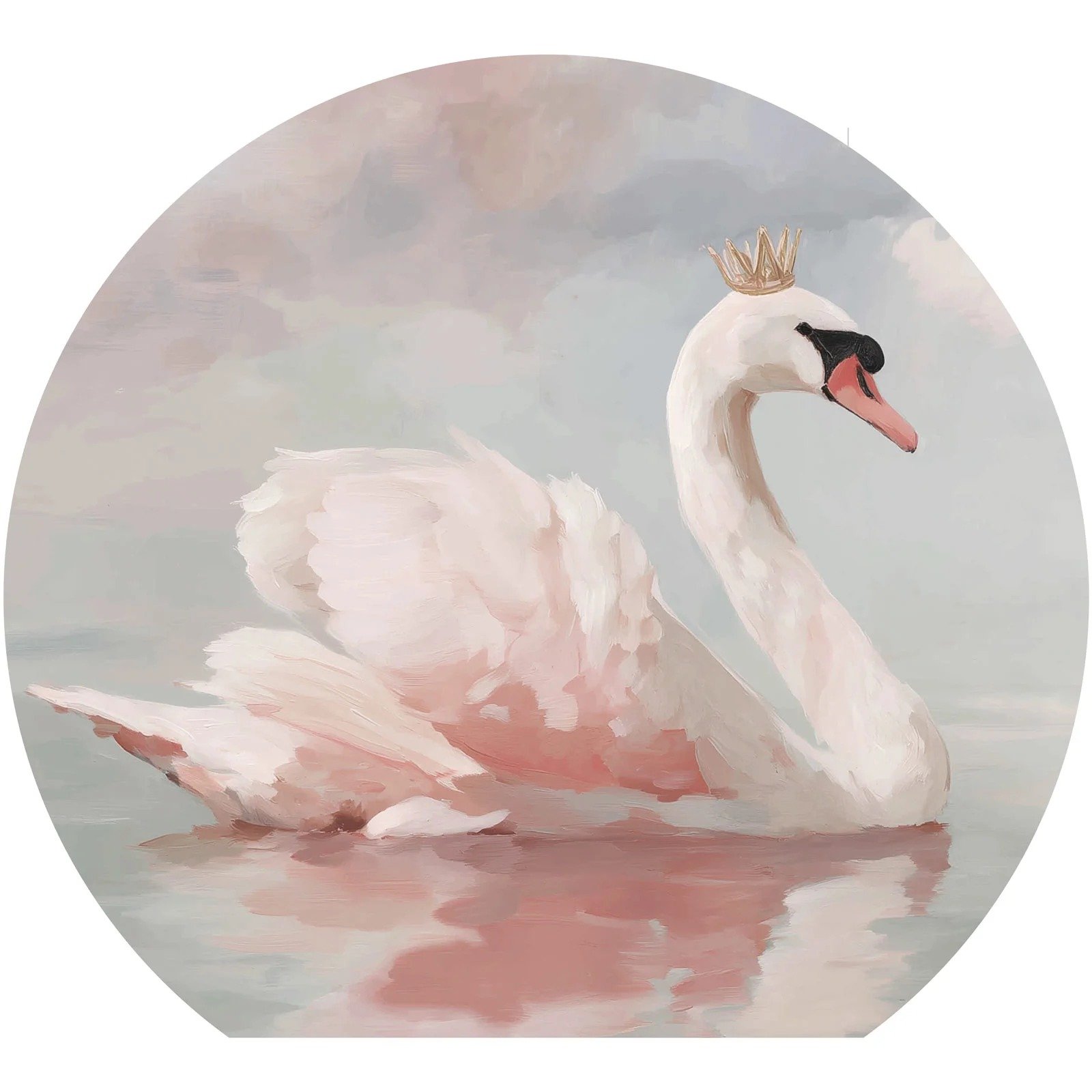 Totem Decorativo 'Cisne Encantado'