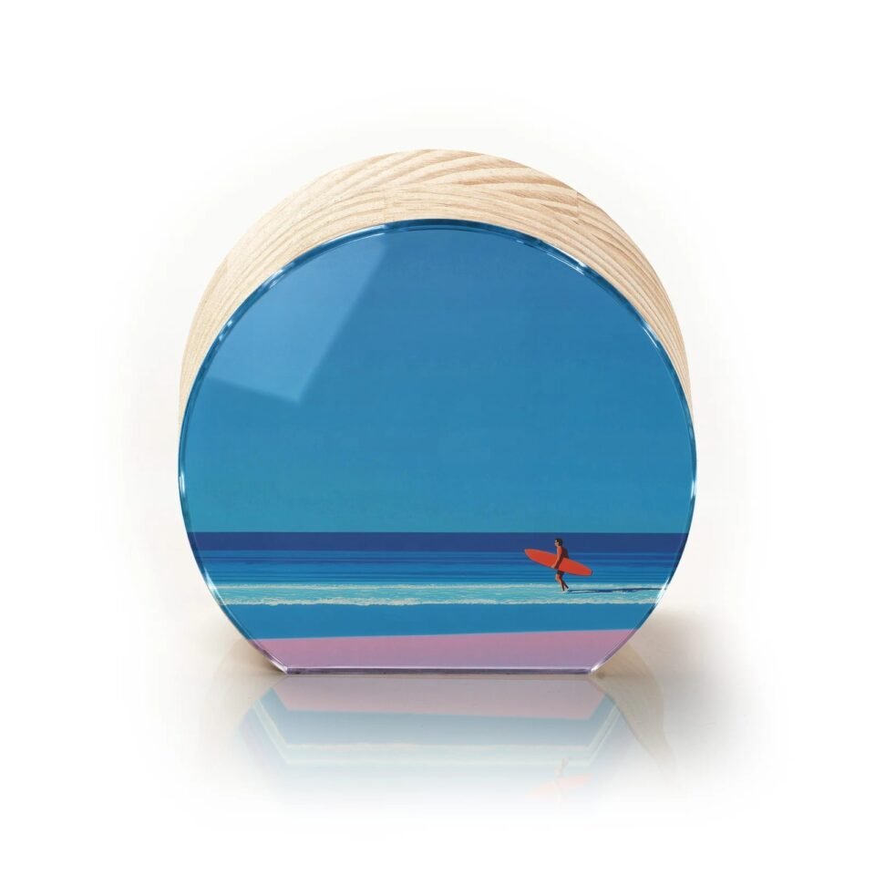Totem Decorativo 'Horizonte Azul'