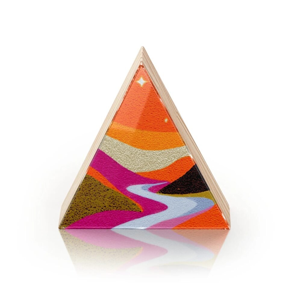 Totem Decorativo 'Horizonte em Cores'