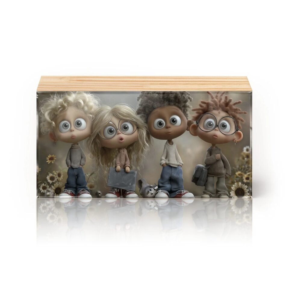 Totem Decorativo 'Aventuras Inocentes'