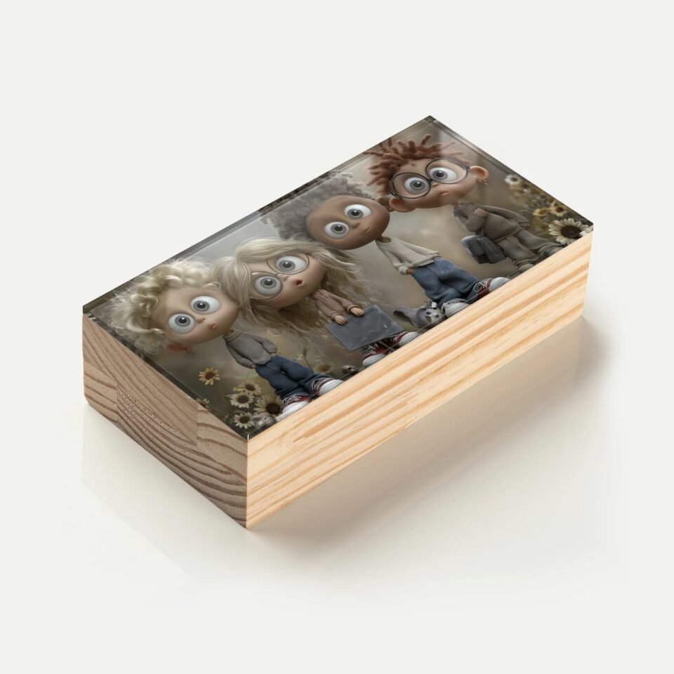 Totem Decorativo 'Aventuras Inocentes'