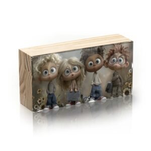Totem Decorativo 'Aventuras Inocentes'