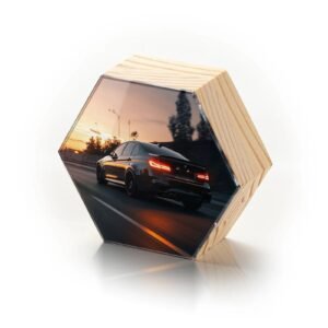 Totem Decorativo 'Noite em Movimento'