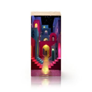 Totem Decorativo 'Cidade Encantada'