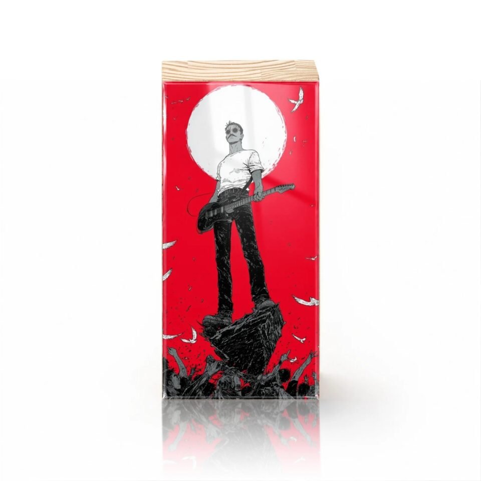 Totem Decorativo 'Rock Infinito'