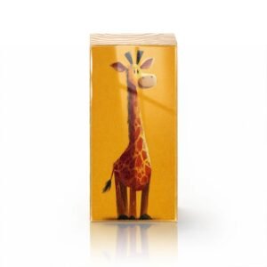 Totem Decorativo 'Girafinha Sorridente'