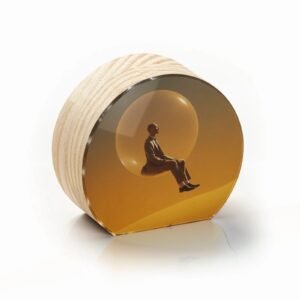 Totem Decorativo 'Reflexo do Infinito'