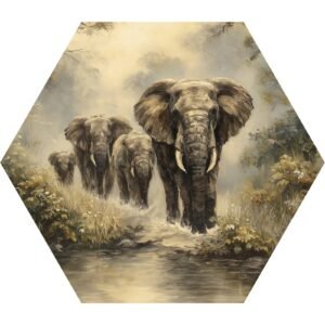 Totem Decorativo 'Marcha dos Gigantes'