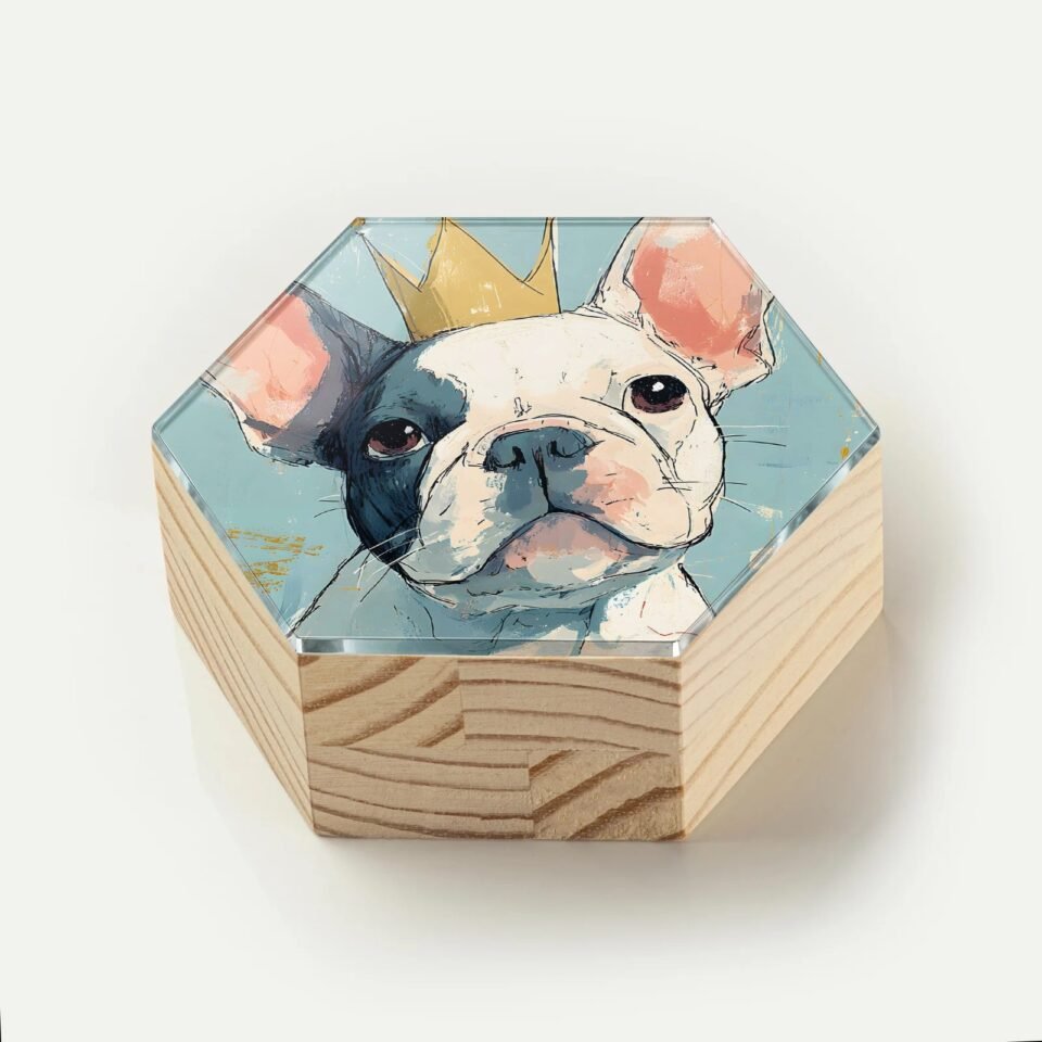 Totem Decorativo 'O Bulldog Real'