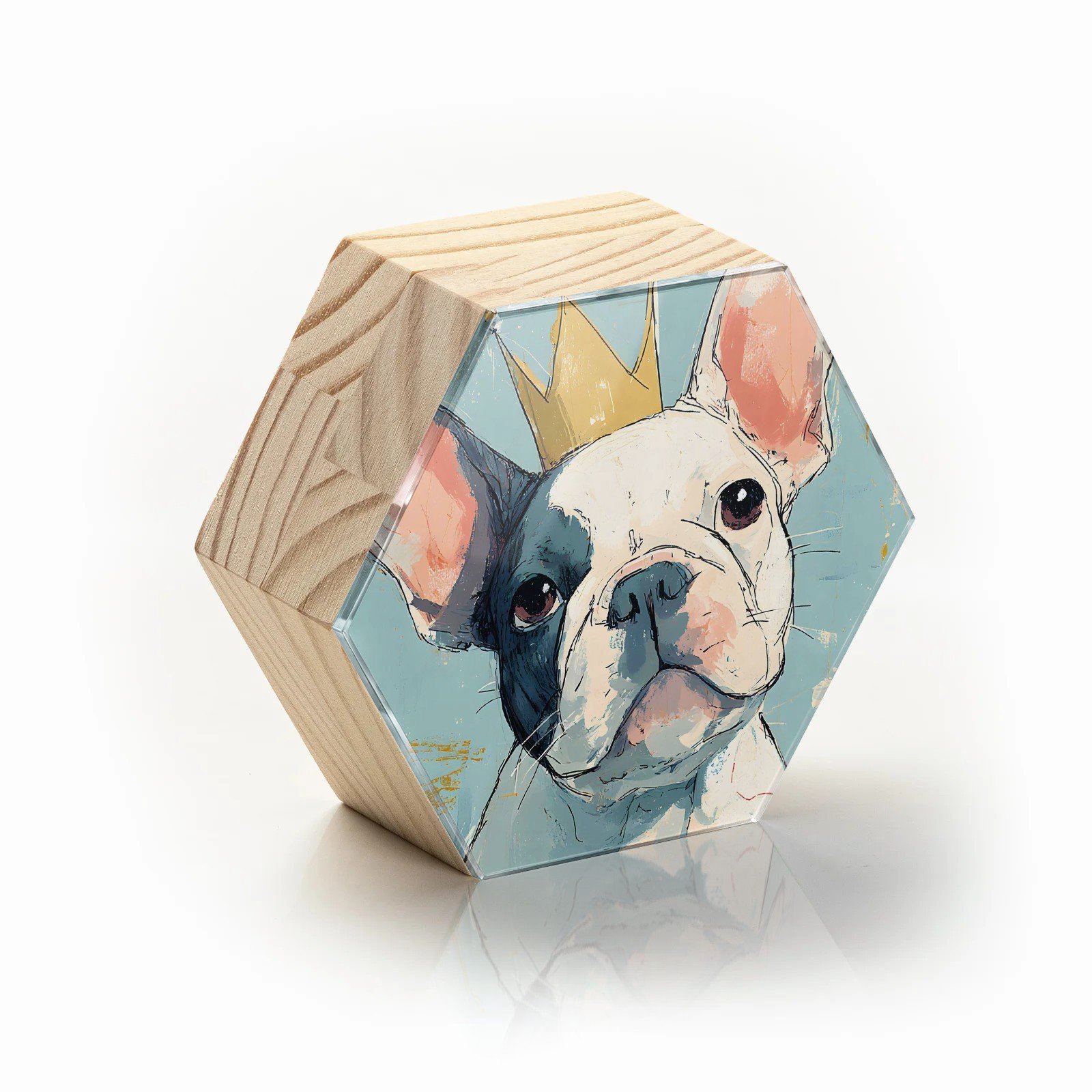 Totem Decorativo 'O Bulldog Real'