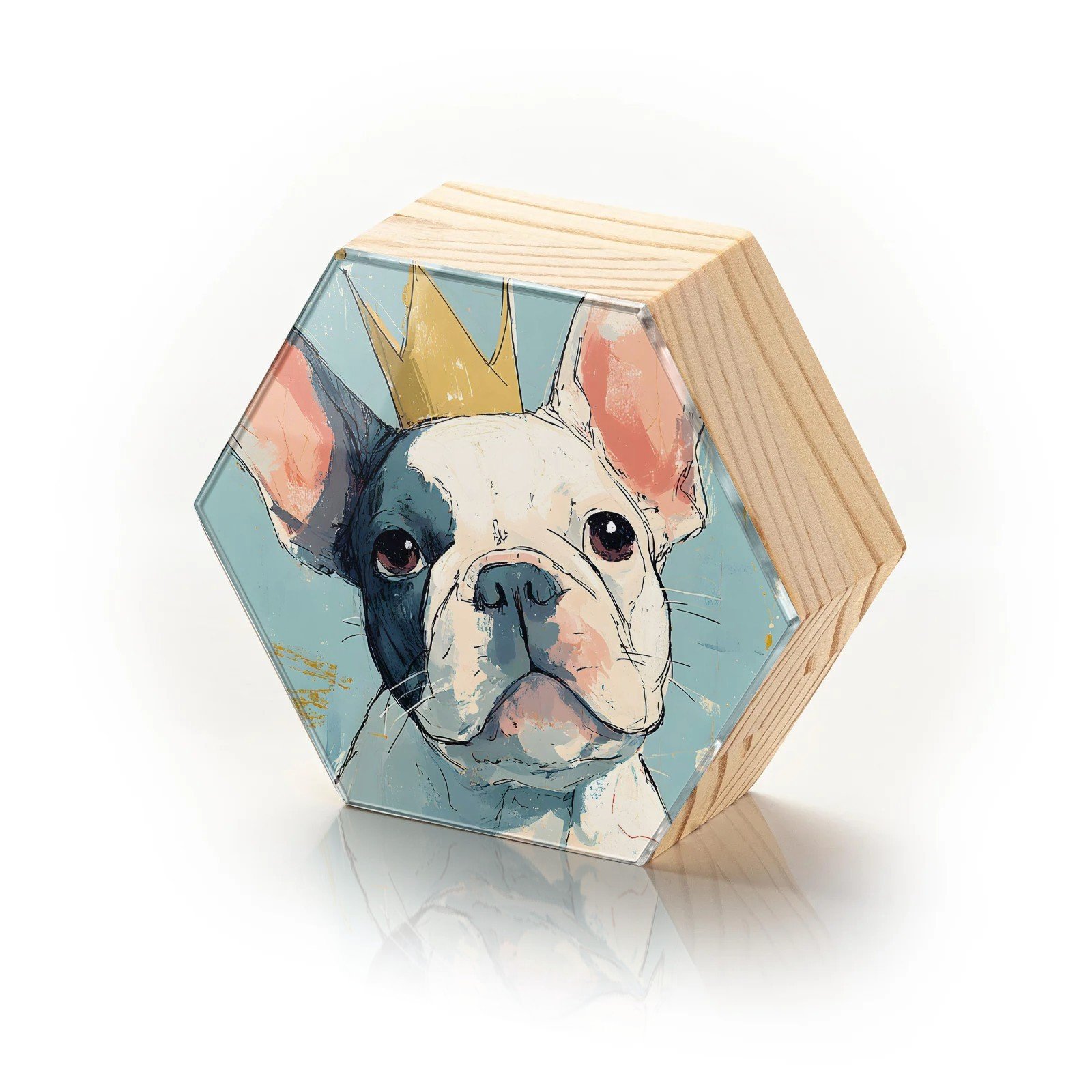 Totem Decorativo 'O Bulldog Real'