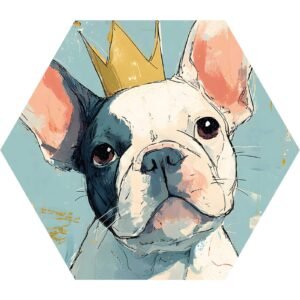 Totem Decorativo 'O Bulldog Real'